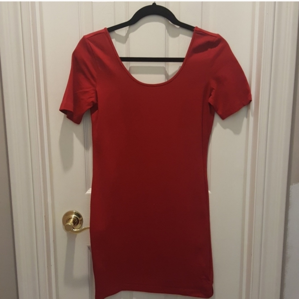 Forever 21 Red Dress Bodycon